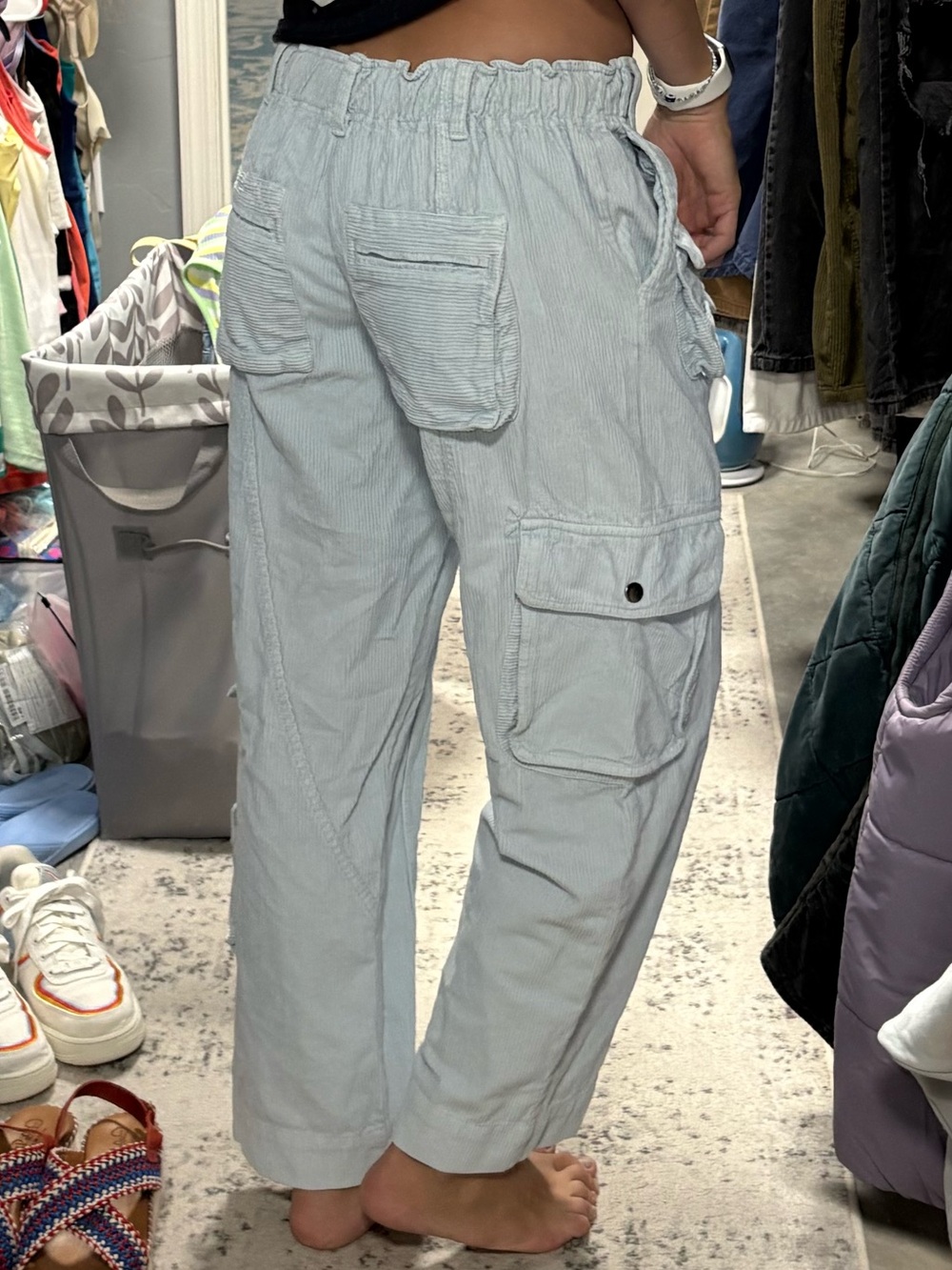 Free People Tahiti Cord Cargo Pants - Picture 5 of 8